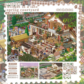Joy Craft Haven Ink Isle DIY Mini Diorama Landscape Stickers